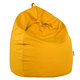Jaune Pouf Poire simili-cuir