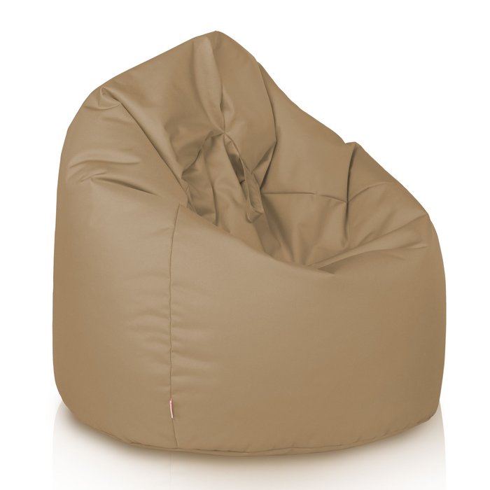 Beige Pouf Poire Enfants nylon