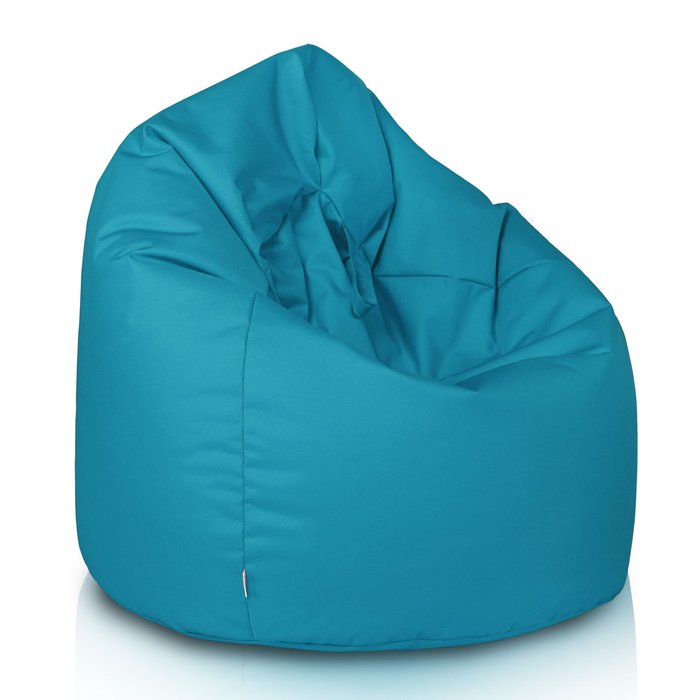 Bleu Pouf Poire Enfants nylon