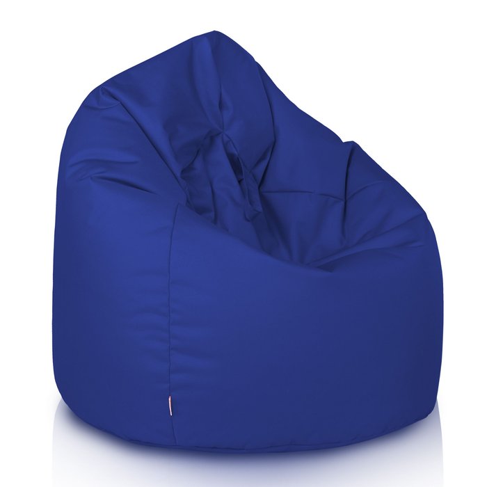 Bleu foncé Pouf Poire Enfants nylon