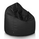 Noir Pouf Poire nylon