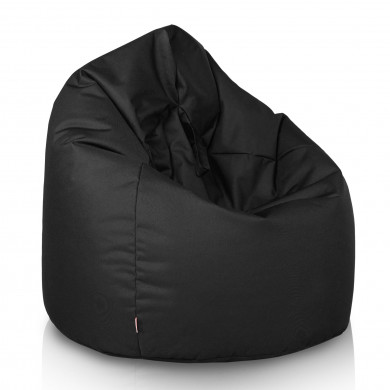 Noir Pouf Poire nylon