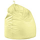 Crème Pouf Poire simili-cuir