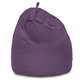 Violet Géant Pouf Poire XXL velours