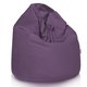 Violet Pouf Poire XL velours