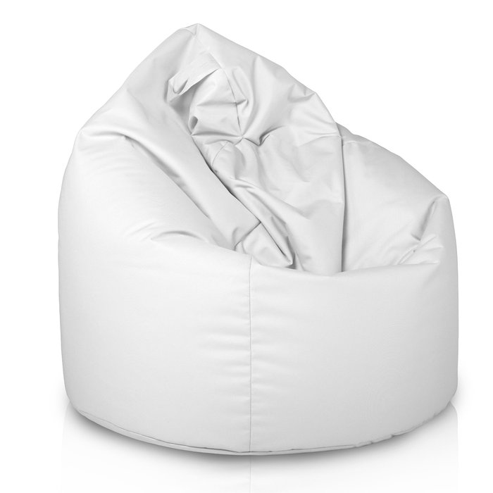 Blanc Pouf Poire XL nylon