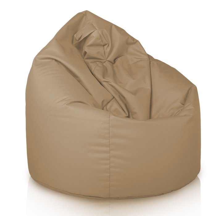 Beige Pouf Poire XL nylon