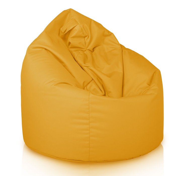 Jaune Pouf Poire XL nylon