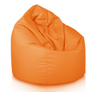 Orange Pouf Poire XL nylon