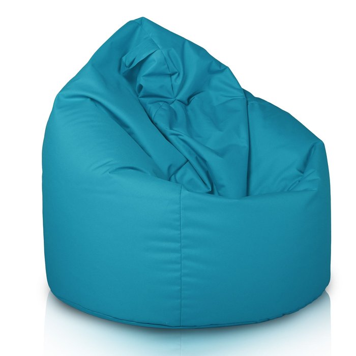 Bleu Pouf Poire XL nylon