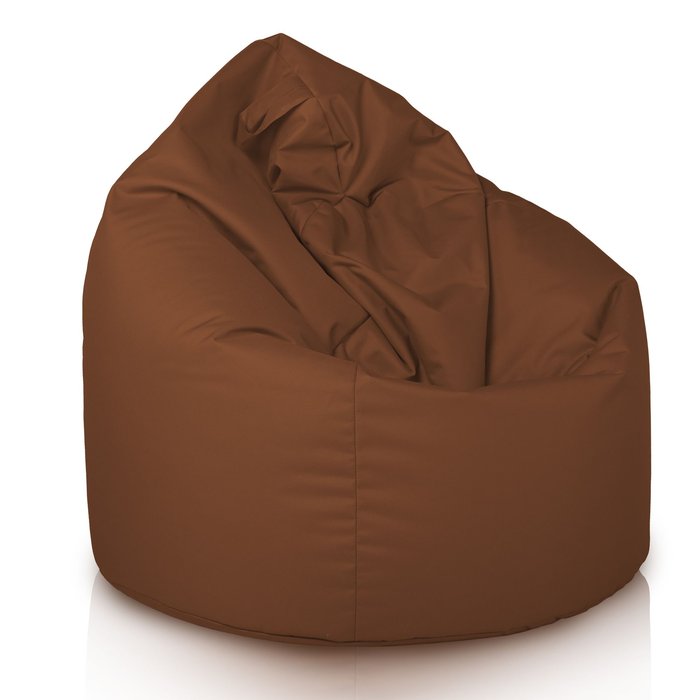 Marron Pouf Poire XL nylon