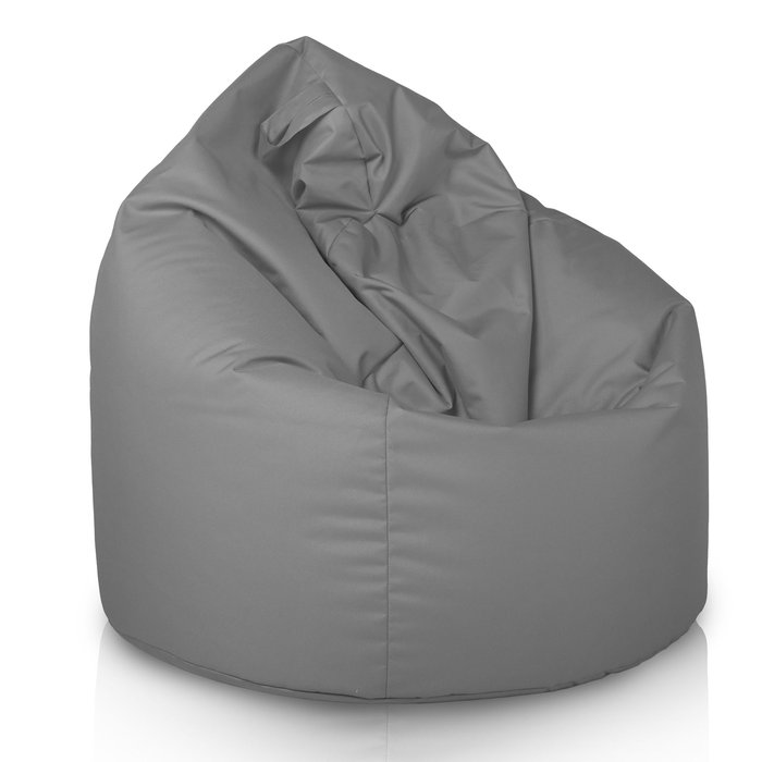 Gris Pouf Poire XL nylon