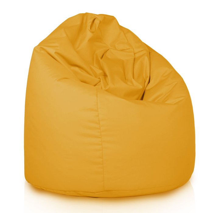 Jaune Geant Pouf Poire XXL nylon