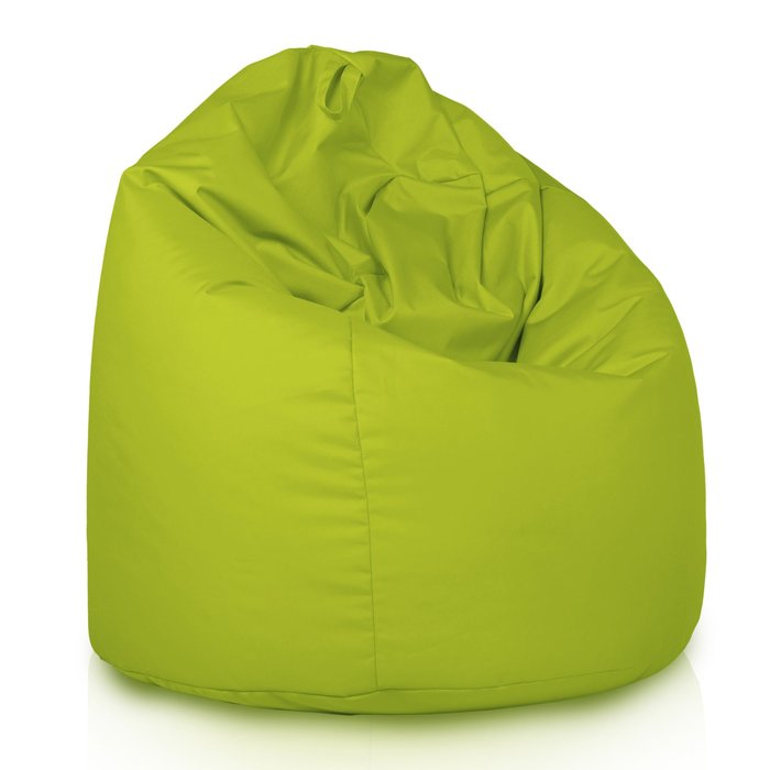 Lime Geant Pouf Poire XXL nylon