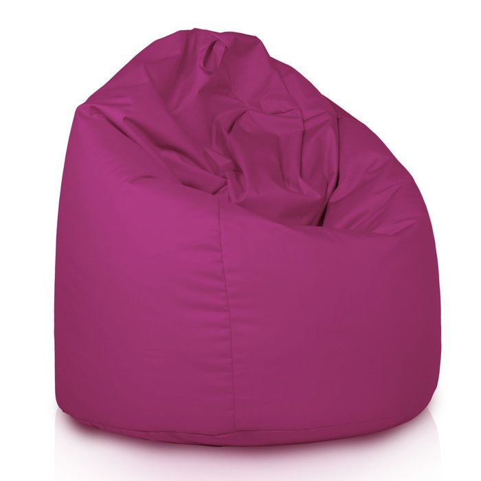 Fuchsia Geant Pouf Poire XXL nylon