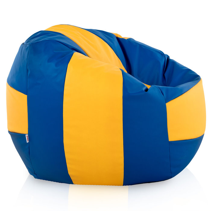 Pouf Classique De Volleyball XL Simili-Cuir