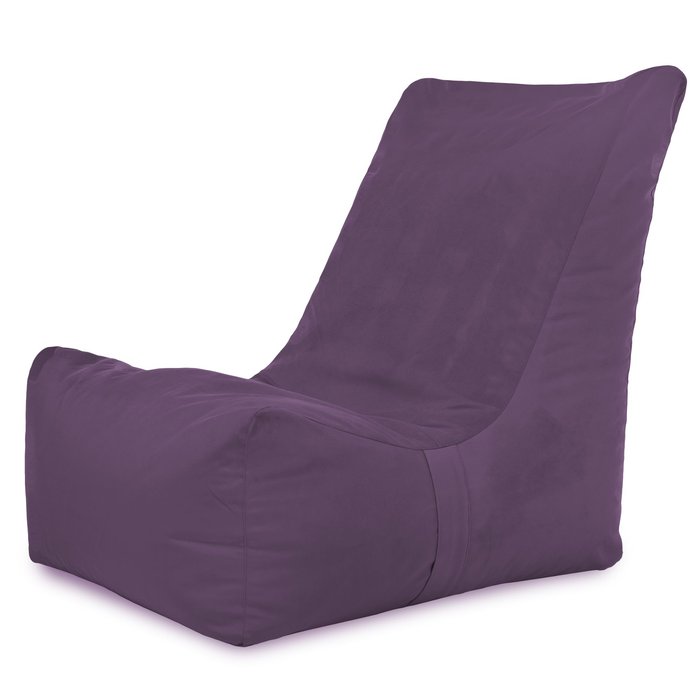 Violet Pouf Poire Fauteuil Distinto Moderne velours