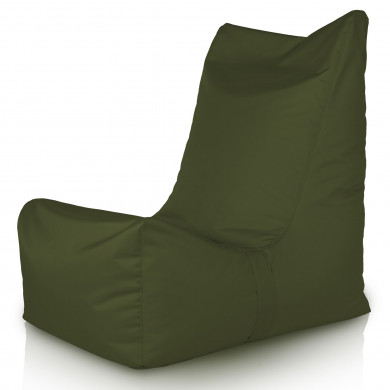 Dunkelgrün Sitzsack Sessel Outdoor XXL