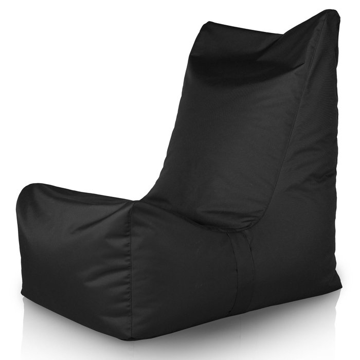 Noir Pouf Poire Fauteuil Distinto Jardin nylon