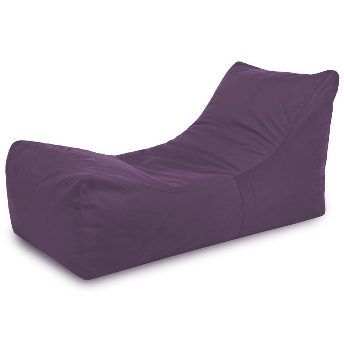 Violet Pouf Poire Fauteuil Lounge Athènes velours