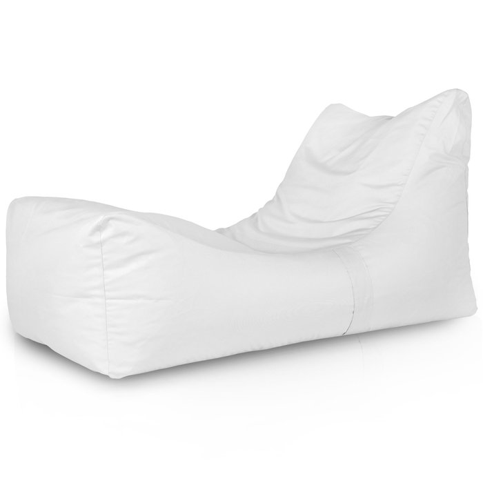 Blanc Pouf Poire Fauteuil Athènes Extérieur nylon