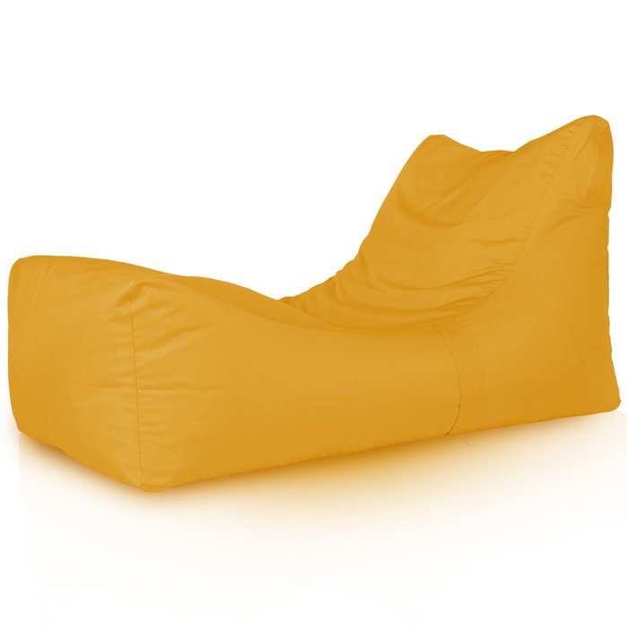 Jaune Pouf Poire Fauteuil Athènes Extérieur nylon