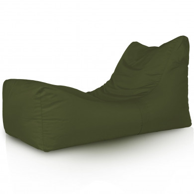 Lounge Sessel Outdoor Dunkelgrün