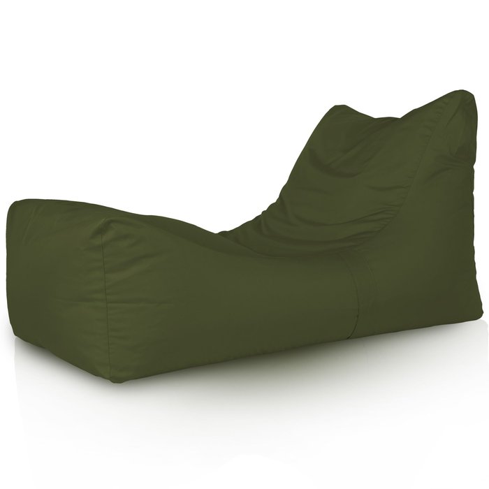 Vert foncé Pouf Poire Fauteuil Athènes Extérieur nylon