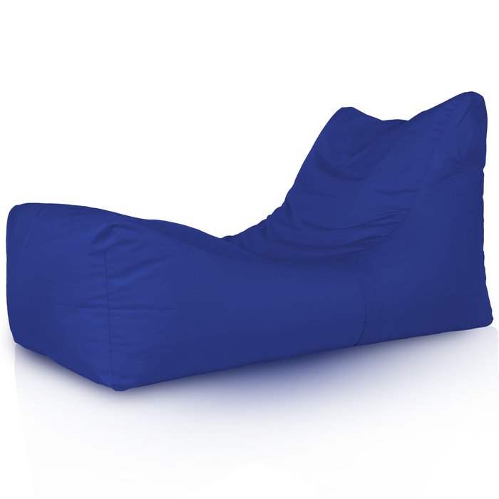 Bleu foncé Pouf Poire Fauteuil Athènes Extérieur nylon