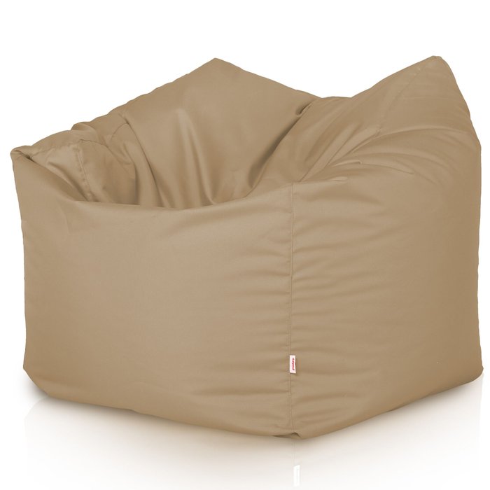 Beige Pouf Poire Fauteuil Amalfi nylon