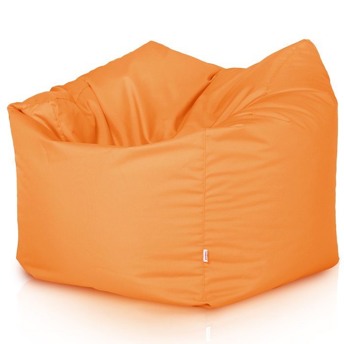 Orange Pouf Poire Fauteuil Amalfi nylon