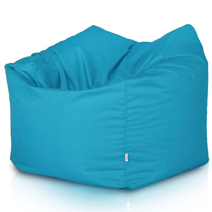 Bleu Pouf Poire Fauteuil Amalfi nylon