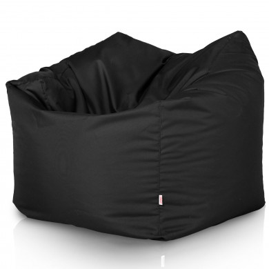 Noir Pouf Poire Fauteuil Amalfi nylon