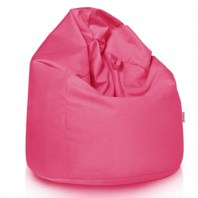 Rose Pouf Poire velours