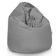 Acier Pouf Poire velours