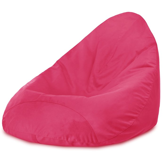 Rose Pouf Poire Drop XXL velours