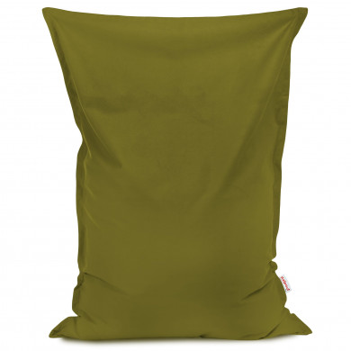 Vert Pouf Poire Coussin velours