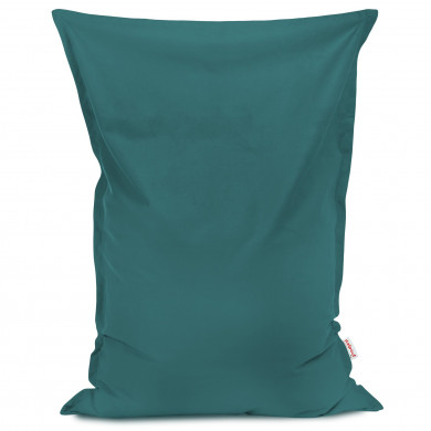 Bleu Pouf Poire Coussin velours