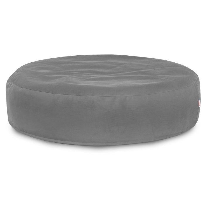 Acier Coussin Rond Monaco velours