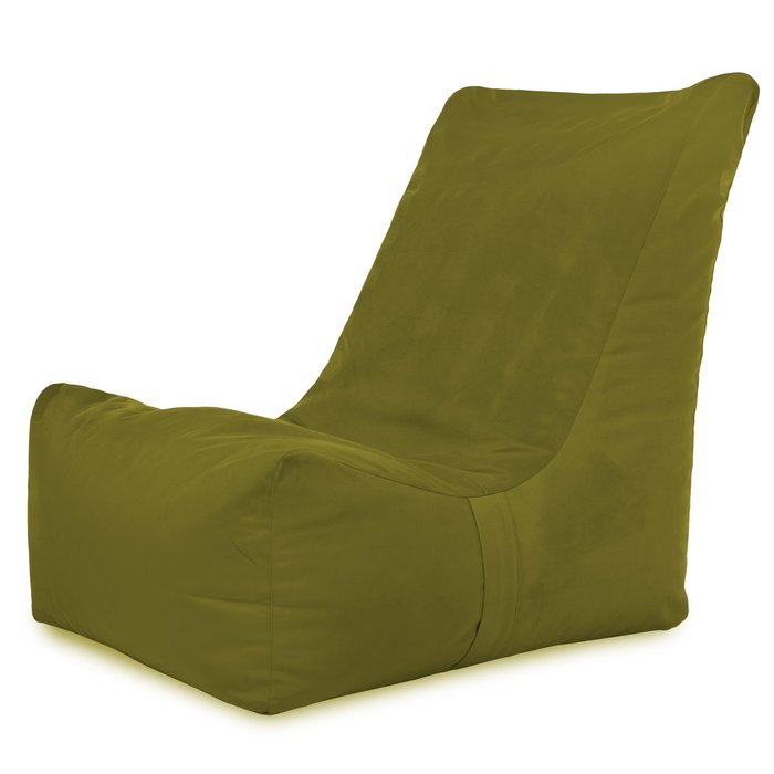 Vert Pouf Poire Fauteuil Distinto Moderne velours