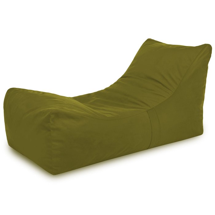 Vert Pouf Poire Fauteuil Lounge Athènes velours