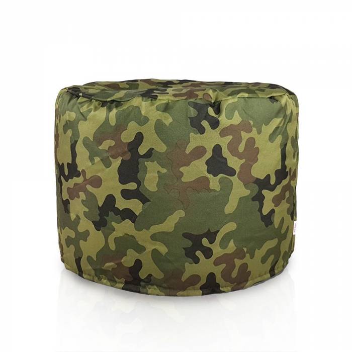 Camo Pouf Cylindre Extérieur nylon