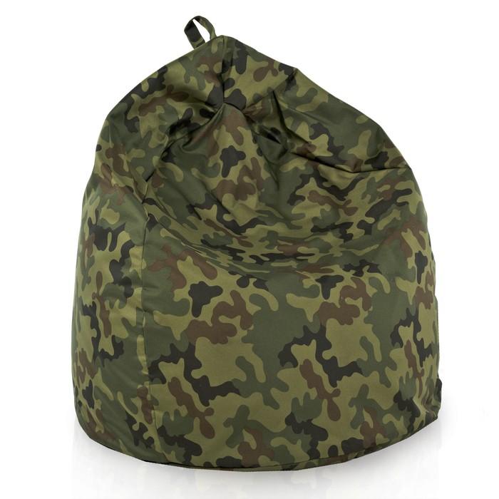 Camo Geant Pouf Poire XXL nylon