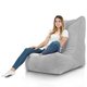 Yeti gris Pouf Poire Fauteuil Distinto 