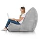 Yeti gris Pouf Poire Fauteuil Distinto 