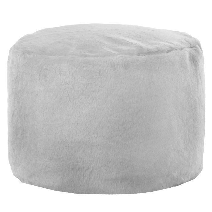 Yeti gris Pouf Cylindre Intérieure 