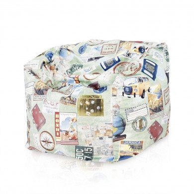 Travel Pouf Poire Fauteuil Amalfi 