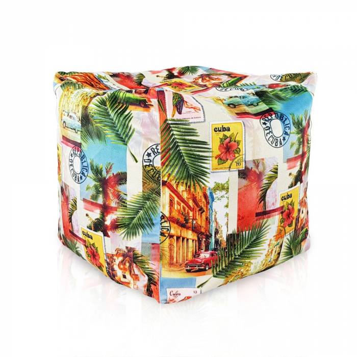 Cuba Pouf Cube 