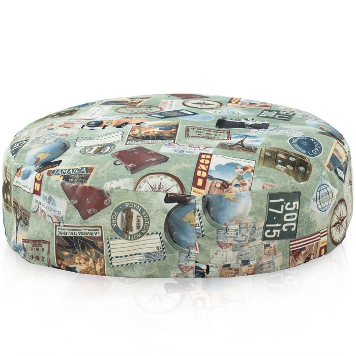 Travel Coussin Rond Monaco Intérieure 