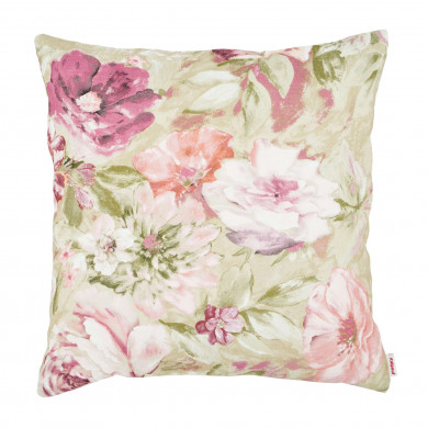 Fleurs pastels Coussin Carré 